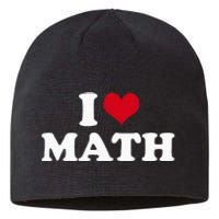 I Love Math Sustainable Beanie