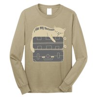 I Like My Suitcase I Like My Suite Case Funny Trump Cat Long Sleeve Shirt