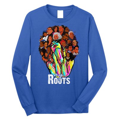 I Love My Roots Back Powerful History Month Pride DNA Long Sleeve Shirt