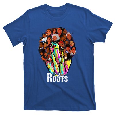 I Love My Roots Back Powerful History Month Pride DNA T-Shirt