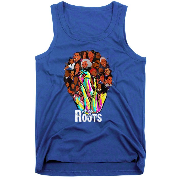 I Love My Roots Back Powerful History Month Pride DNA Tank Top