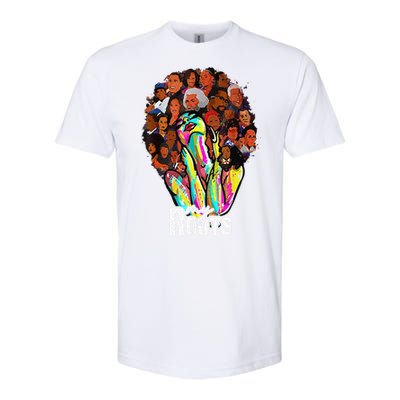 I Love My Roots Back Powerful History Month Pride DNA Softstyle CVC T-Shirt