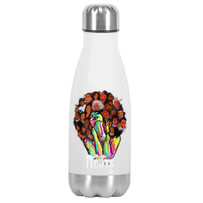 I Love My Roots Back Powerful History Month Pride DNA Stainless Steel Insulated Water Bottle