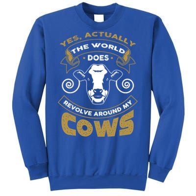 I Love My Cows Gift Funny Cows Gift Sweatshirt