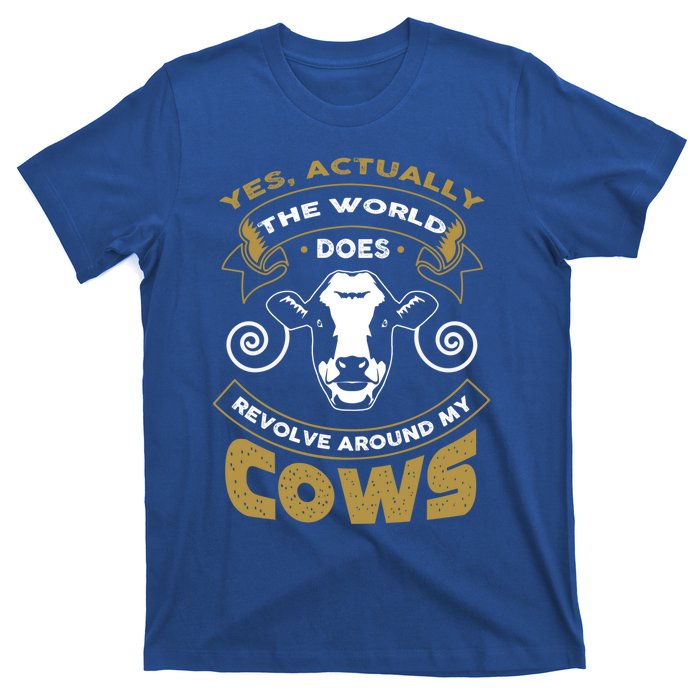 I Love My Cows Gift Funny Cows Gift T-Shirt