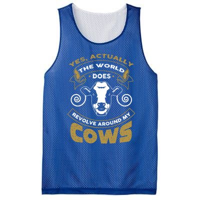 I Love My Cows Gift Funny Cows Gift Mesh Reversible Basketball Jersey Tank