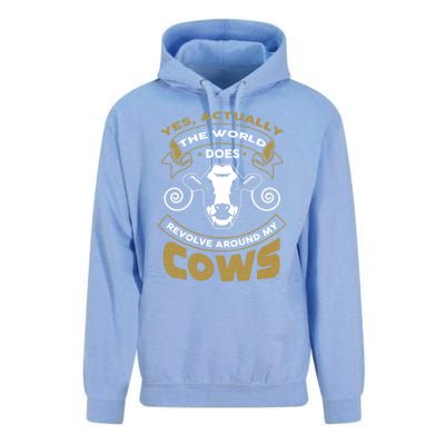 I Love My Cows Gift Funny Cows Gift Unisex Surf Hoodie