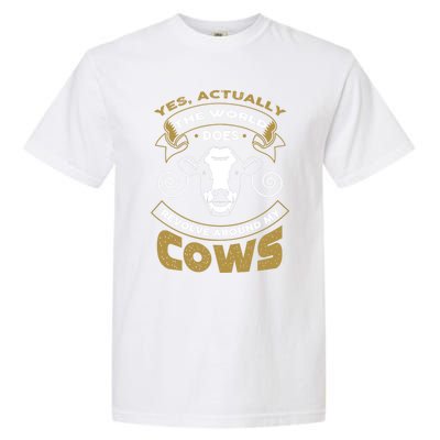 I Love My Cows Gift Funny Cows Gift Garment-Dyed Heavyweight T-Shirt