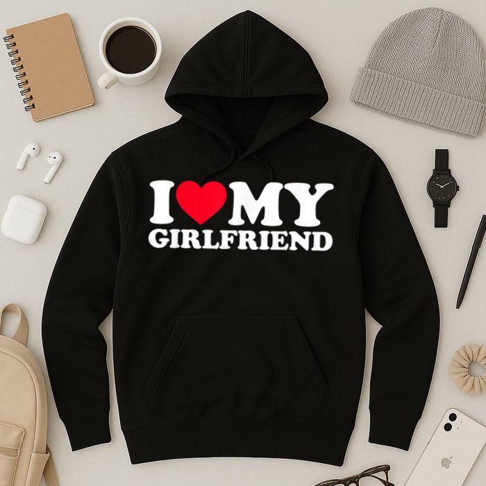 I Love My Girlfriend Shirt I Heart My Girlfriend Shirt GF Hoodie