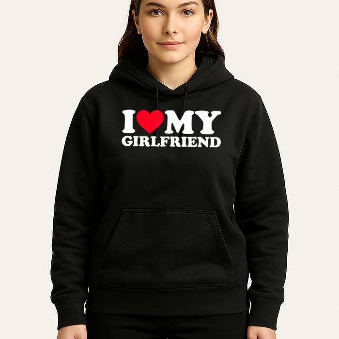 I Love My Girlfriend Shirt I Heart My Girlfriend Shirt GF Hoodie