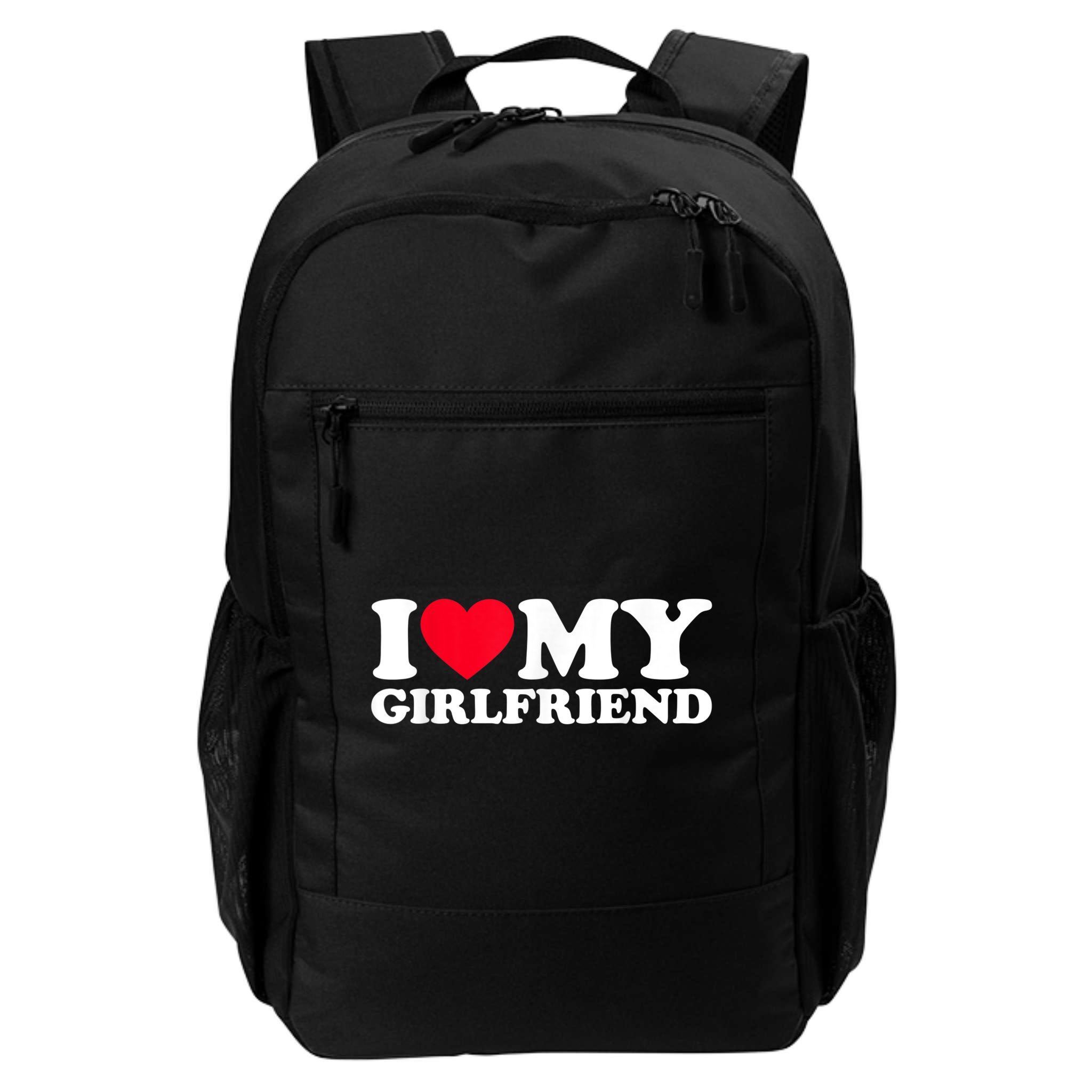 I Love My Girlfriend Shirt I Heart My Girlfriend Shirt GF Backpack