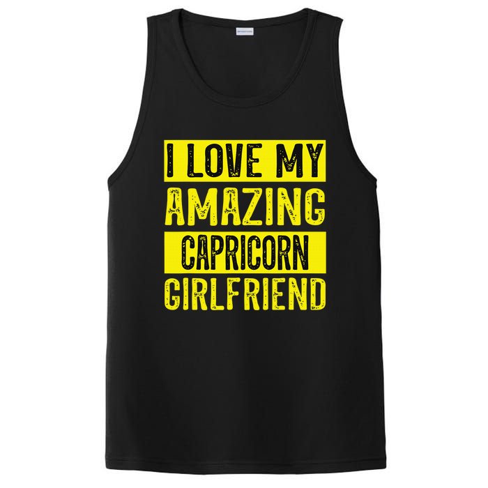 I love my amazing Capricorn girlfriend astrology Funny PosiCharge Competitor Tank