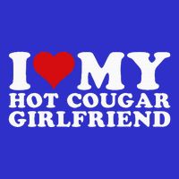 I Love My Hot Cougar Girlfriend I Heart My Hot Cougar Gf Baby Bodysuit