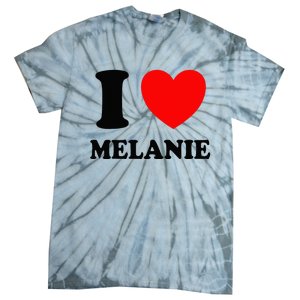 I Love Melanie Tie-Dye T-Shirt