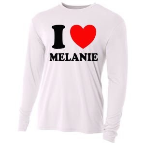 I Love Melanie Cooling Performance Long Sleeve Crew