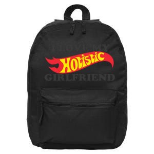 I Love My Hotistic Girlfriend 16 in Basic Backpack