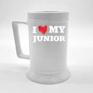 I Love My Junior Favorite Family Member Valentines Gift Beer Stein