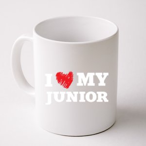 I Love My Junior Favorite Family Member Valentines Gift Coffee Mug