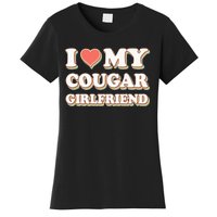 I Loved My Cougar Girlfriend Vintage I Heart My Cougar GF Women's T-Shirt