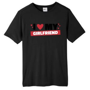 I Love My Friend Gift Funny Design Gift Tall Fusion ChromaSoft Performance T-Shirt