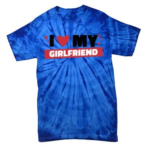 I Love My Friend Gift Funny Design Gift Tie-Dye T-Shirt