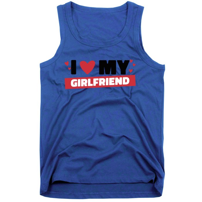 I Love My Friend Gift Funny Design Gift Tank Top