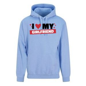 I Love My Friend Gift Funny Design Gift Unisex Surf Hoodie