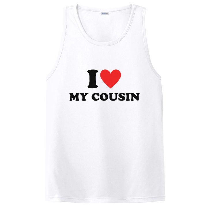 I Love My Cousin White Trash Party Attire Redneck Costume PosiCharge Competitor Tank