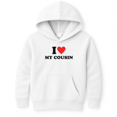 I Love My Cousin White Trash Party Attire Redneck Costume Kids Hoodie