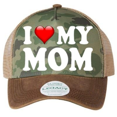 I Love My Mom Legacy Tie Dye Trucker Hat