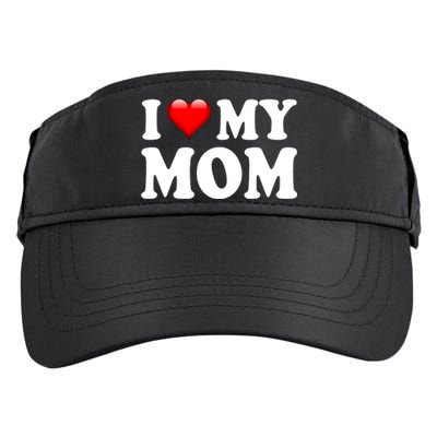 I Love My Mom Adult Drive Performance Visor