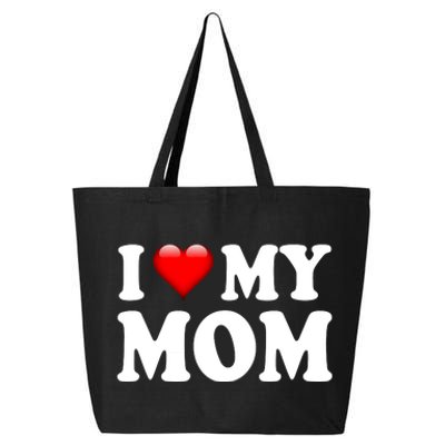 I Love My Mom 25L Jumbo Tote