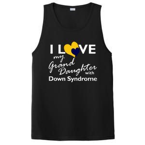 I Love My Granddaughter With Down Syndrome Gift Family Matching PosiCharge Competitor Tank