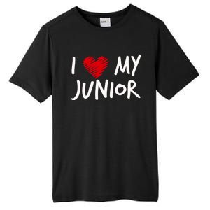 I Love My Junior Valentines Outfit Matching Son Family Gift Tall Fusion ChromaSoft Performance T-Shirt