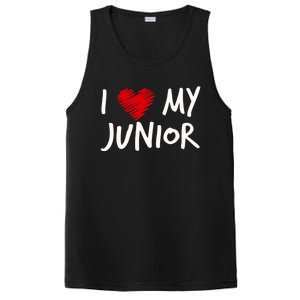 I Love My Junior Valentines Outfit Matching Son Family Gift PosiCharge Competitor Tank