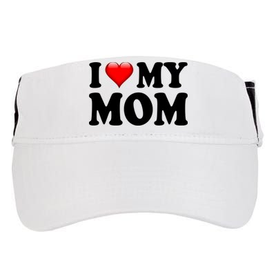 I Love My Mom Adult Drive Performance Visor