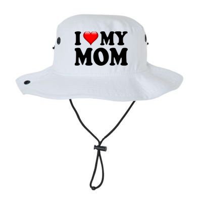 I Love My Mom Bucket Hat