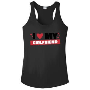 I Love My Friend Gift Funny Design Cute Gift Ladies PosiCharge Competitor Racerback Tank