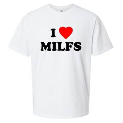 I Love MILFs TShirt Sueded Cloud Jersey T-Shirt