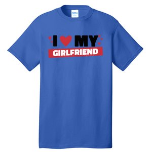 I Love My Friend Great Gift Funny Design Gift Tall T-Shirt