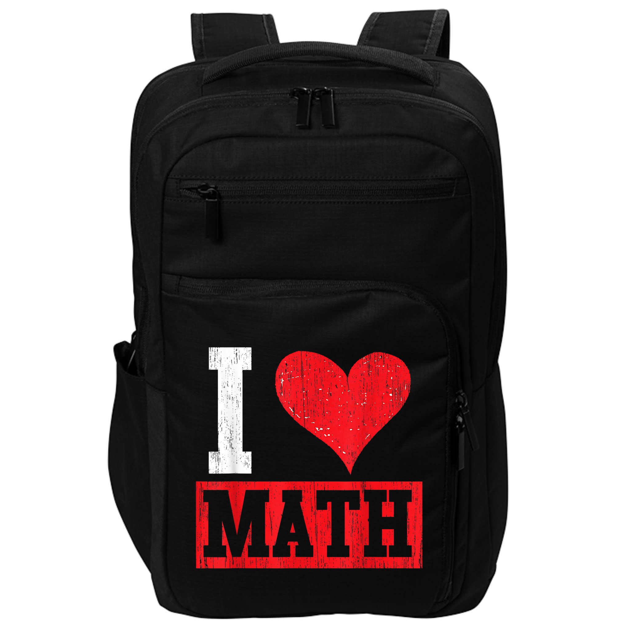 I Love Math Heart Math Impact Tech Backpack