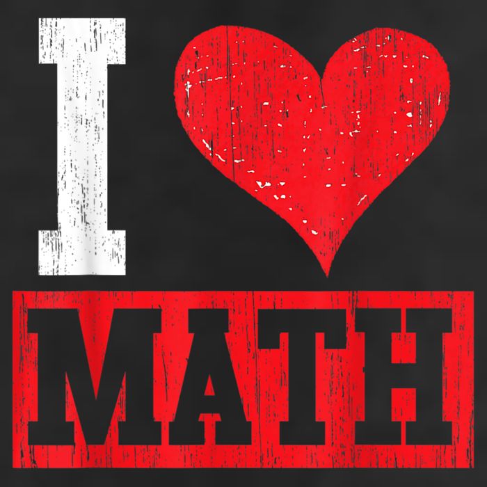I Love Math Heart Math 11oz C Handle Ceramic Mug