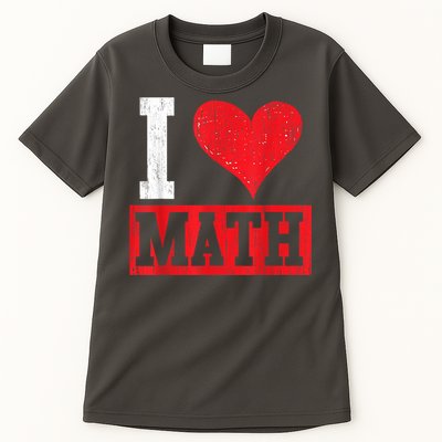 I Love Math Heart Math Tall T-Shirt