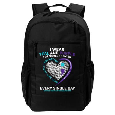 In Loving Memory Semicolon Suicide Prevention Awareness Backpack