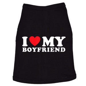 I Love My Boyfriend I Heart My Boyfriend BF TShirt Doggie Tank