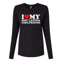 I Love My Hot Girlfriend I Love My Hot Latina Womens Cotton Relaxed Long Sleeve T-Shirt