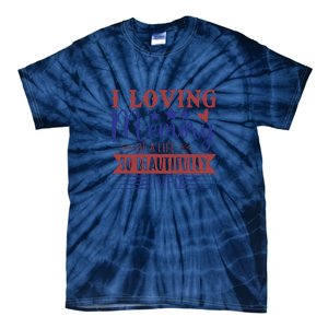 I Loving Memory Of A Life So Beautifully Lived Memorial Day Gift Tie-Dye T-Shirt