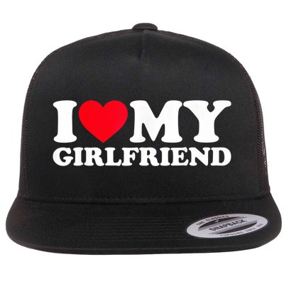 I Love My Girlfriend, Love Girlfriend Flatbill Hat