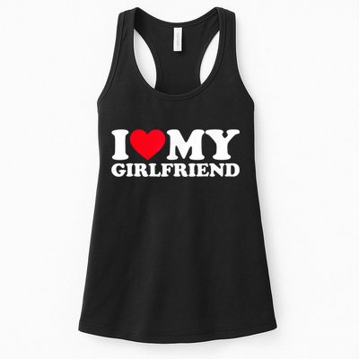 I Love My Girlfriend, Love Girlfriend Womens Tank Top