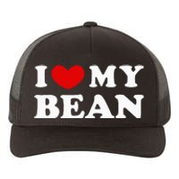 I Love My Bean Yupoong Adult 5-Panel Trucker Hat